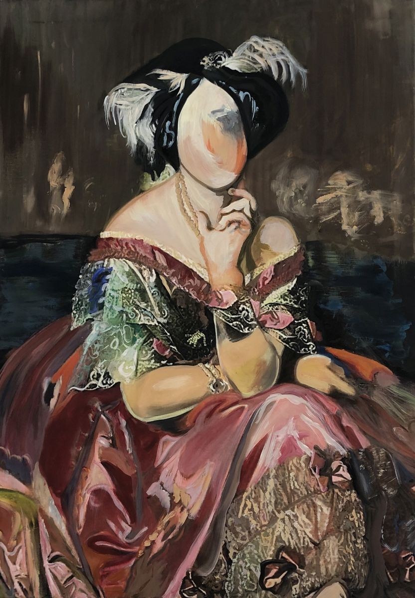 Posthuman Studies after Ingres Portrait de Mme de Rothschild in Transformation Starting Point