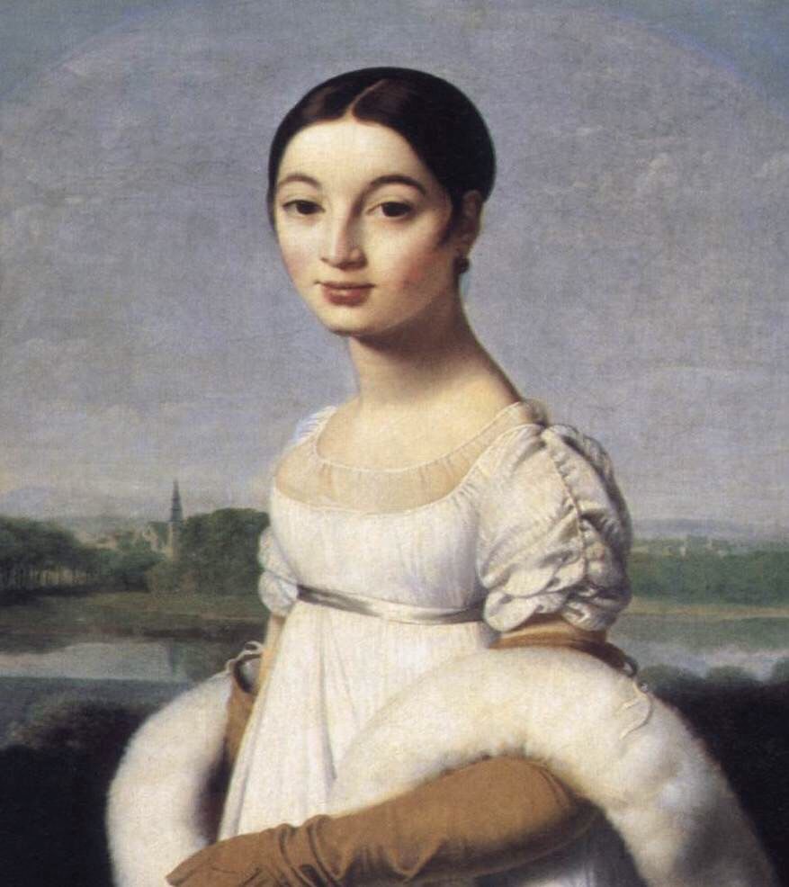 Startingpoint Mlle. de Riviere after Ingres
