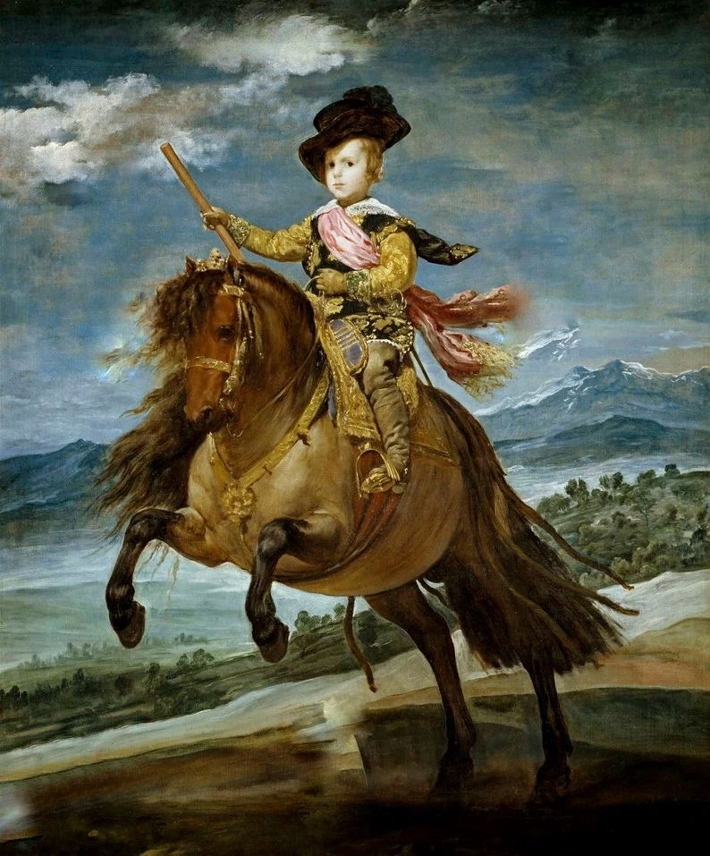 Startingpoint after Velasquez, Der spanische Prinz